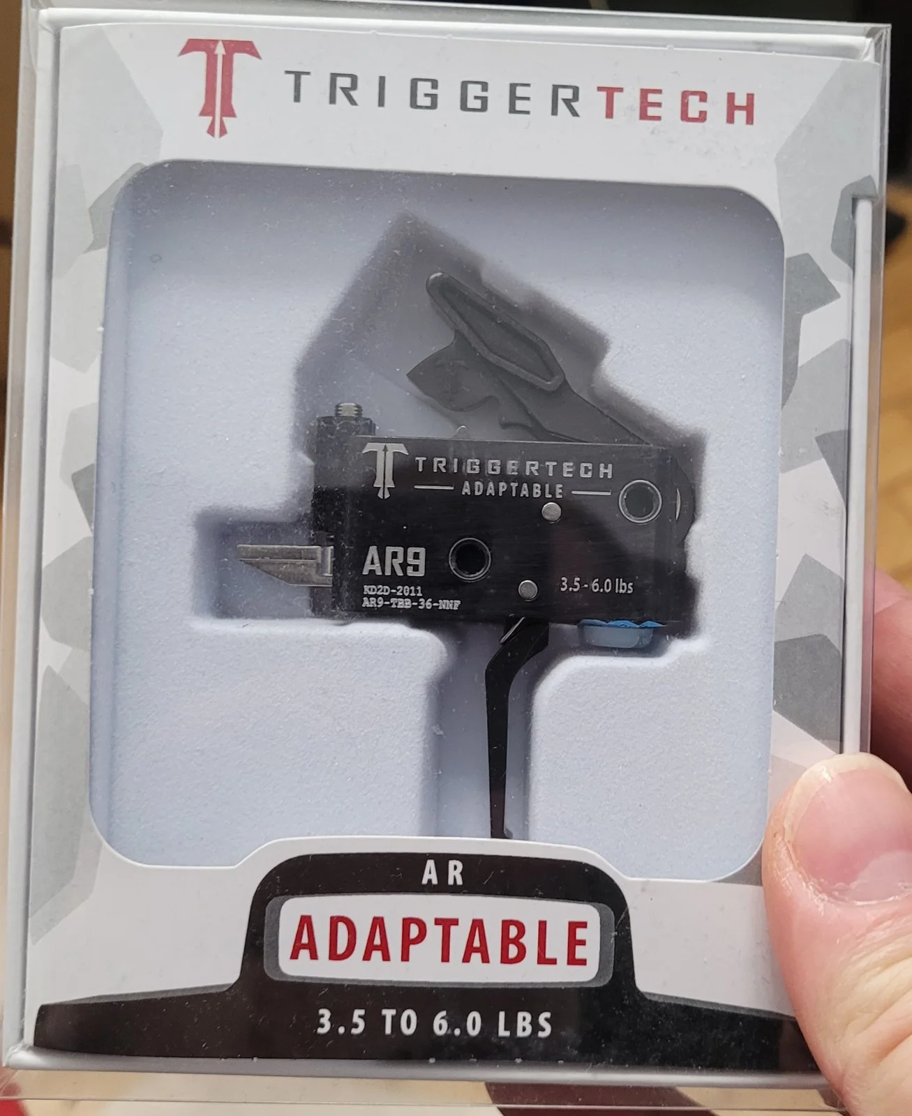 Triggertech AR9 Adaptable Flat Trigger