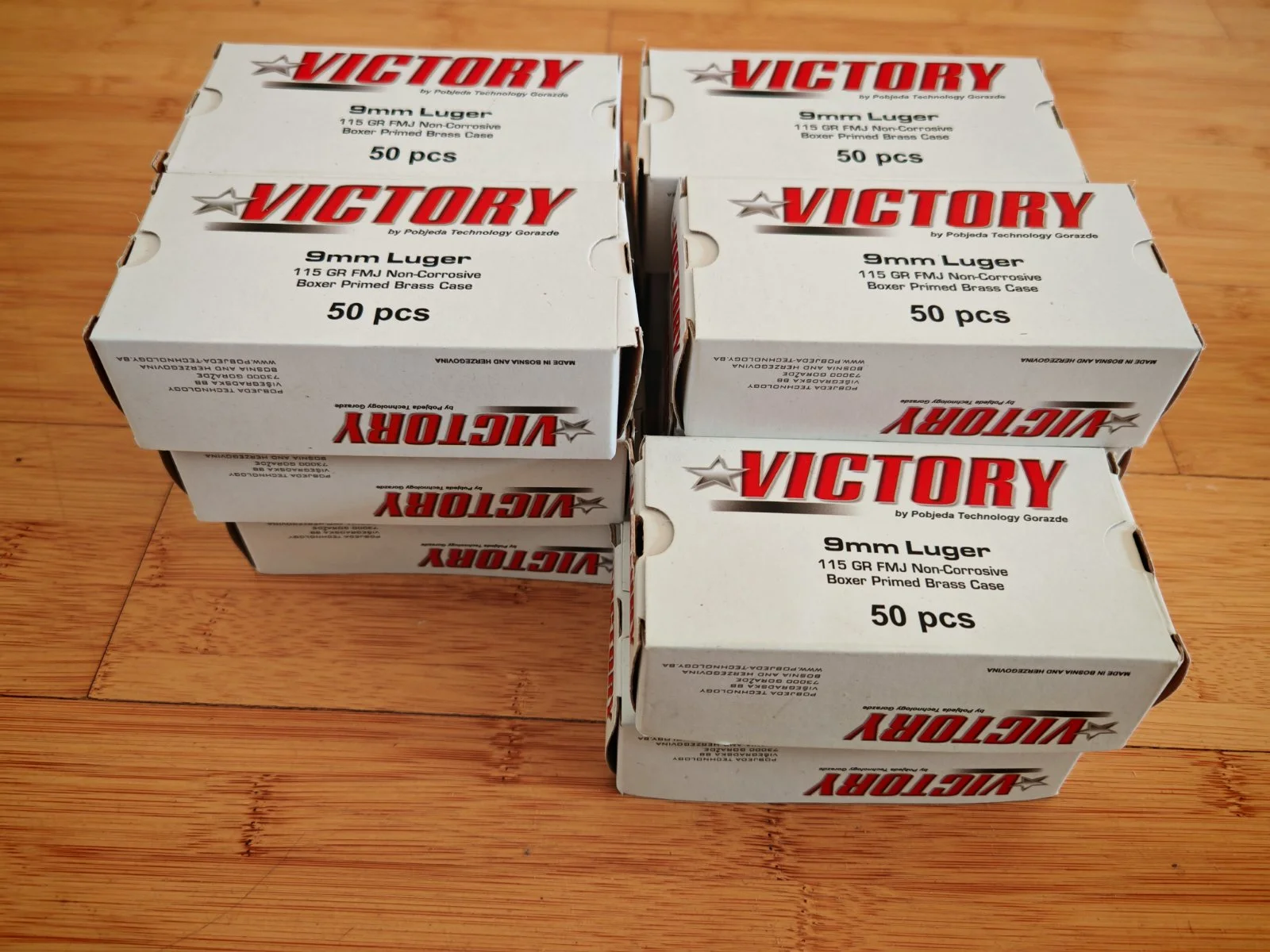 Amunicja Victory 9mm 667 sztuk