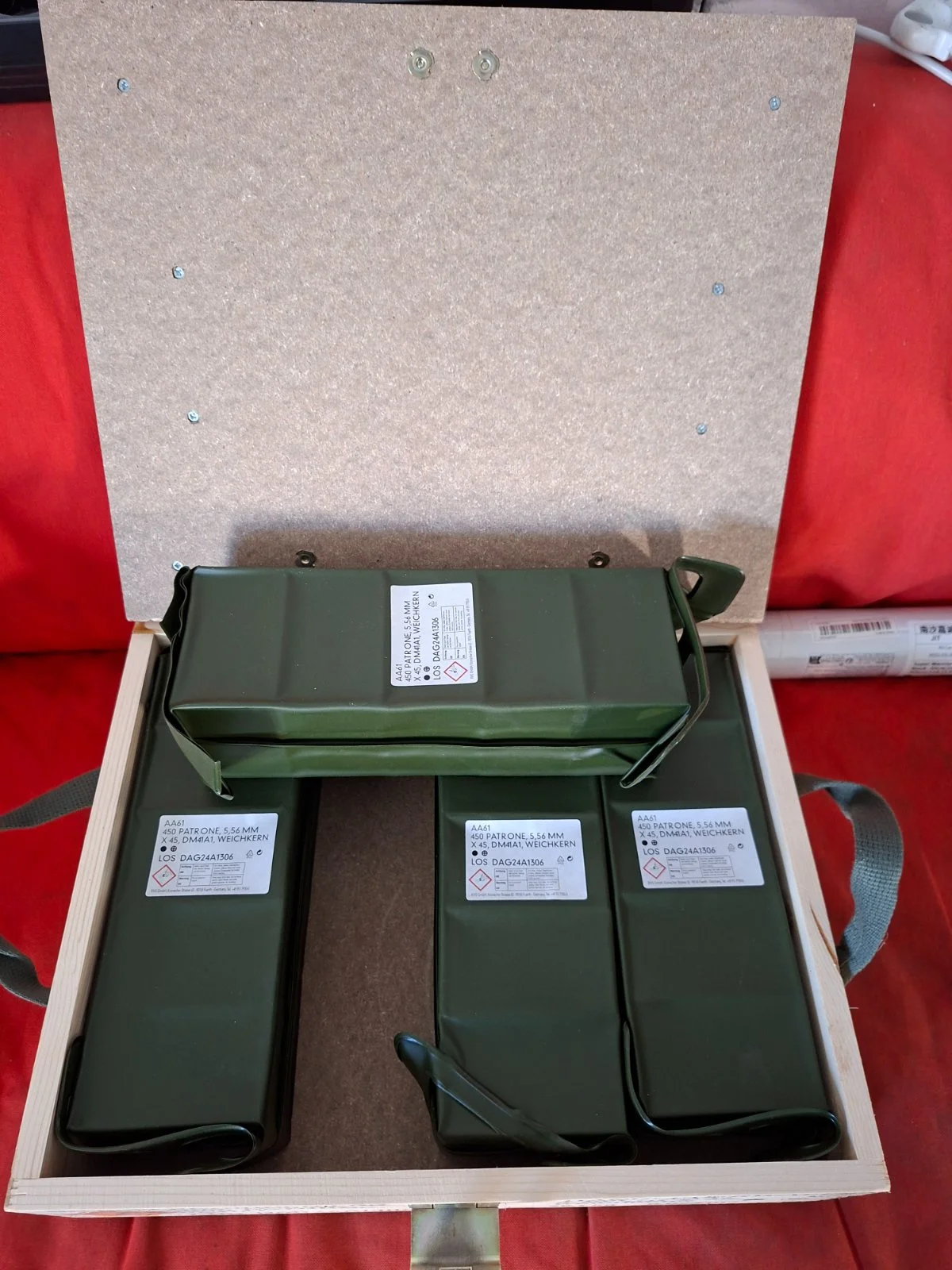 RWS DM41A1 Amunicja 5,56x45 62gr FMJ