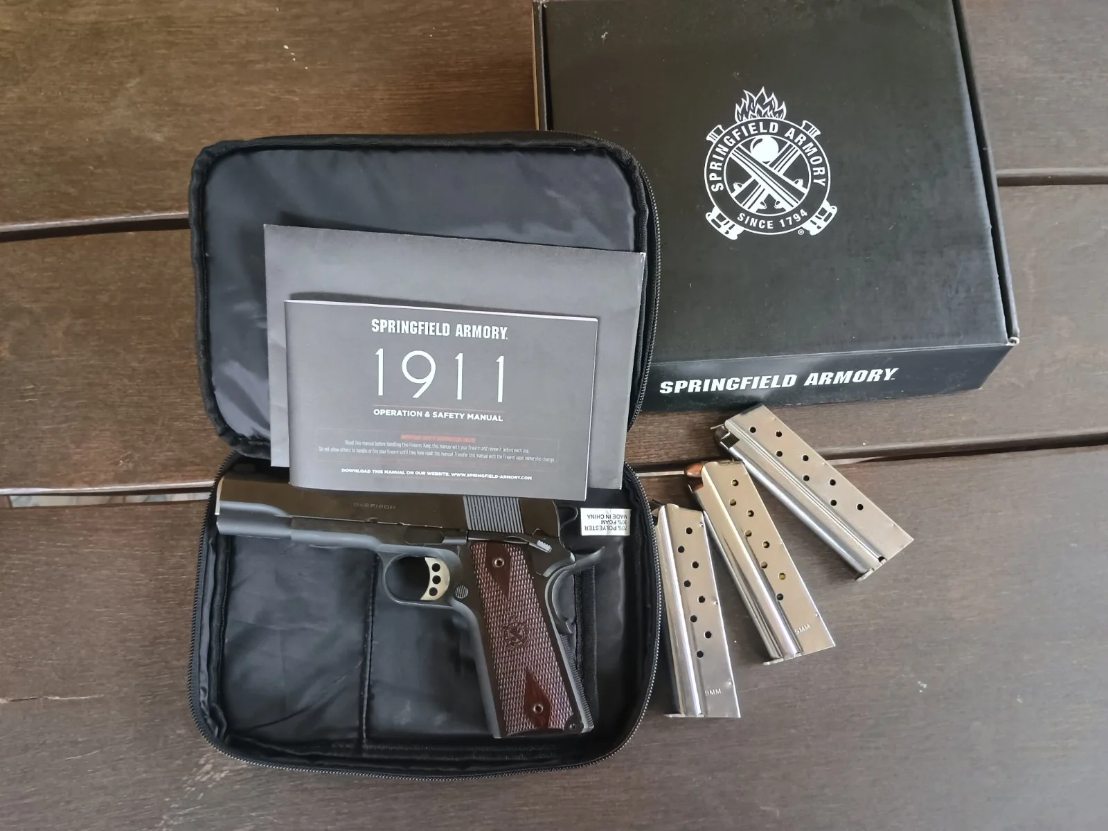 1911 Springfield Armory Garrison  9x19