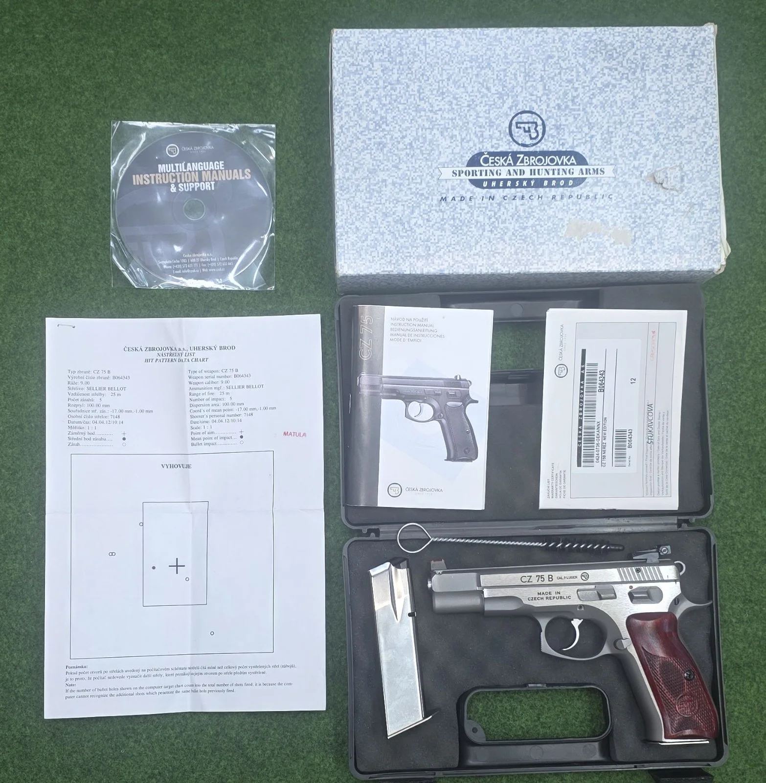 CZ 75B NEREZ NEW EDITION 9x19 DOSTAWA W CENIE!