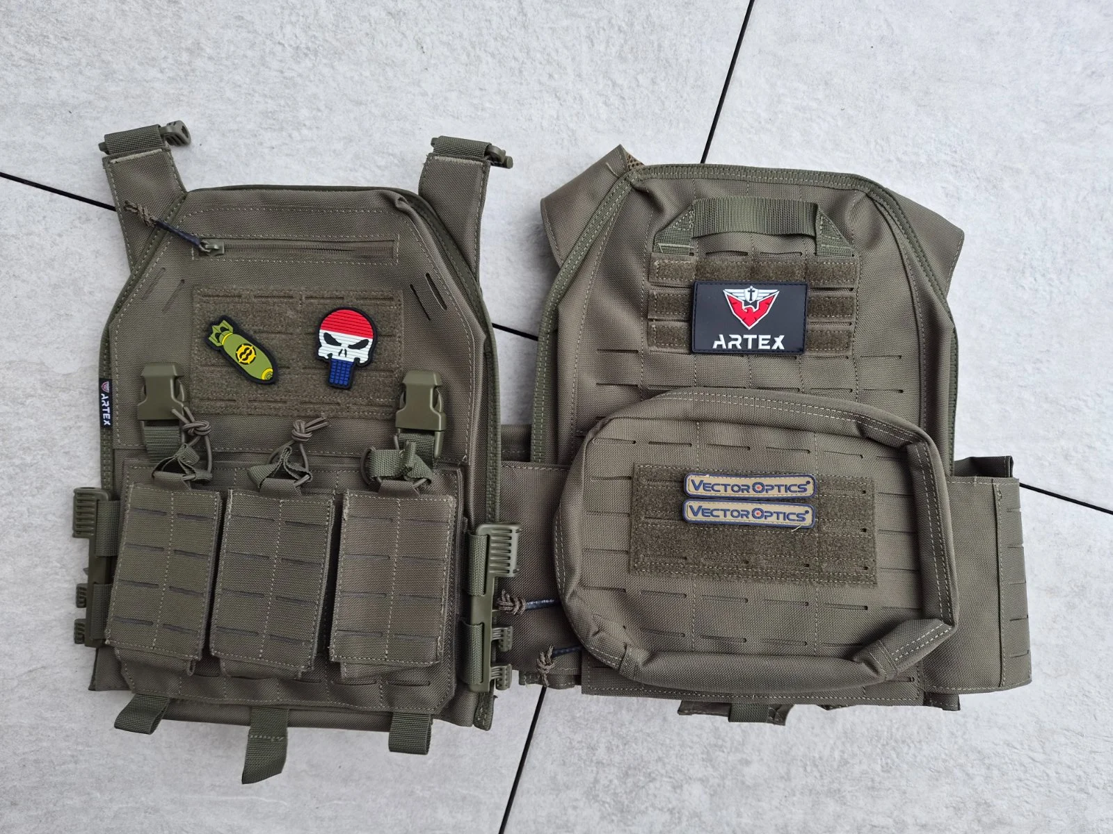 Kamizelka Artex Ranger Green Laser Cut