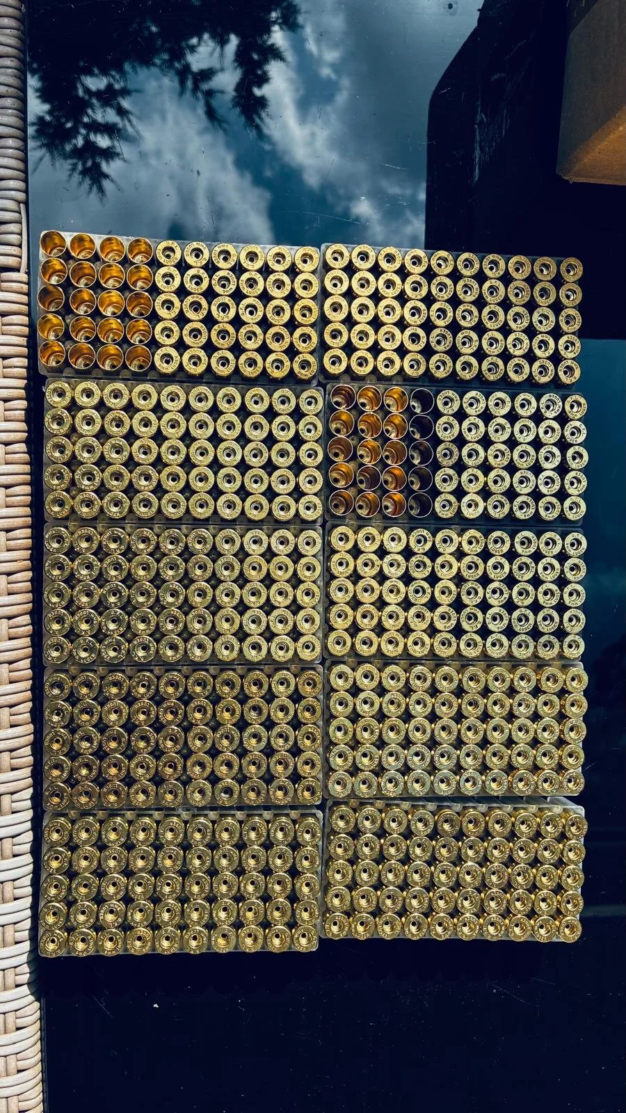 1000 sztuk łusek 9Para Fiocchi