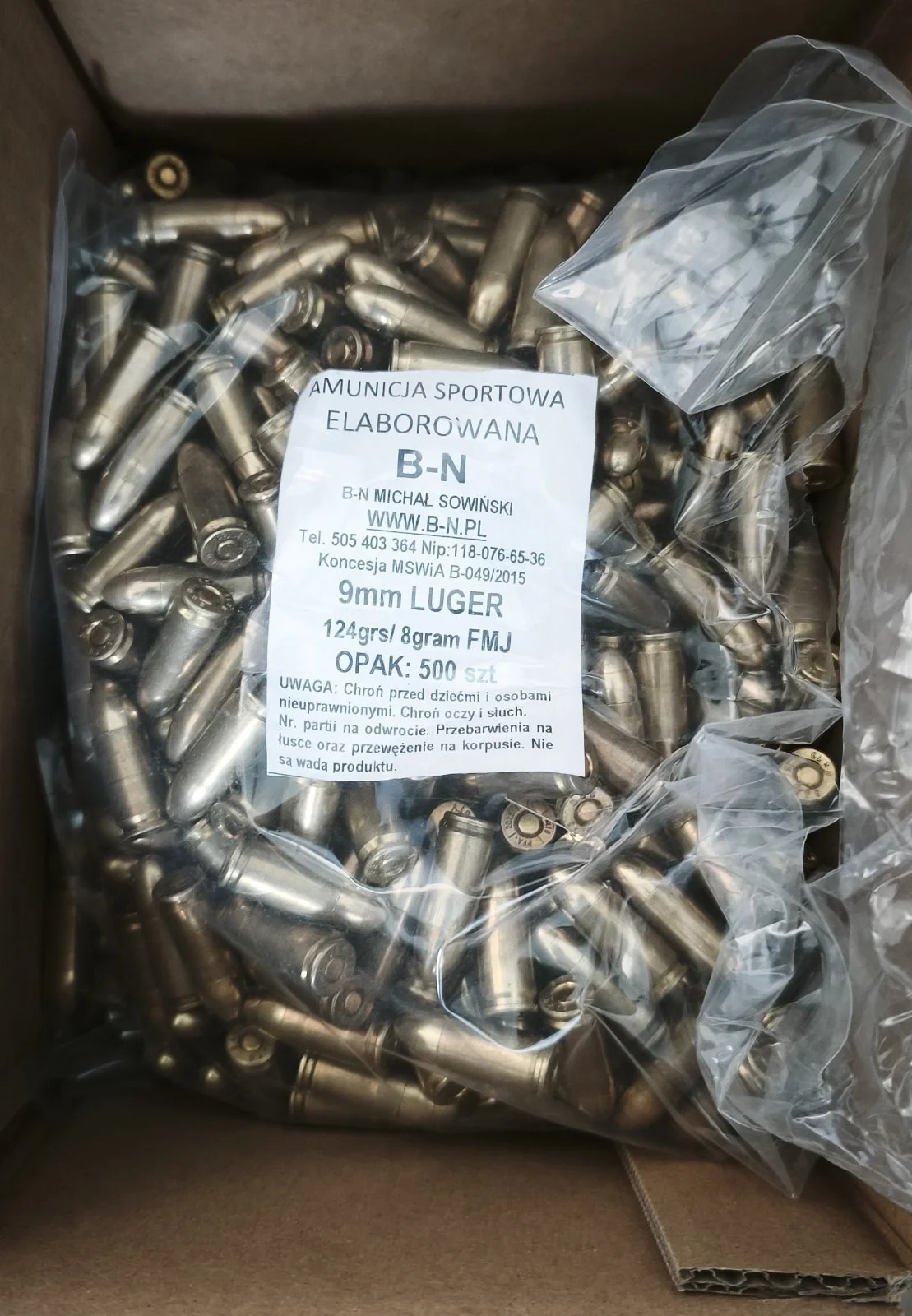 B-N 9x19 124gr