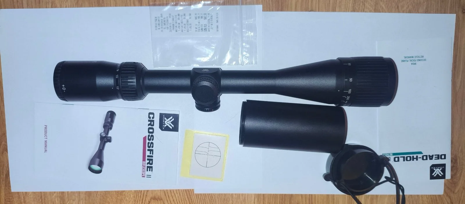 Luneta Vortex Crossfire II 4 12 x 40 AO BDC