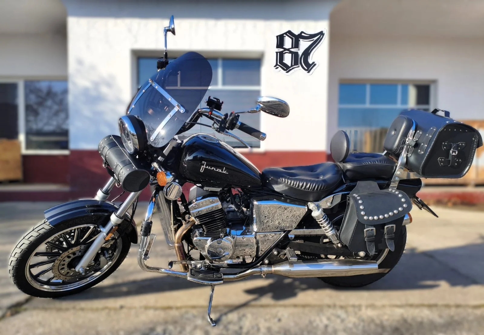 Motocykl 125ccm Junak M11, 2-cylindry