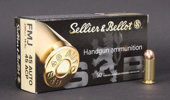 Amunicja .45 ACP Sellier & Bellot S&B
