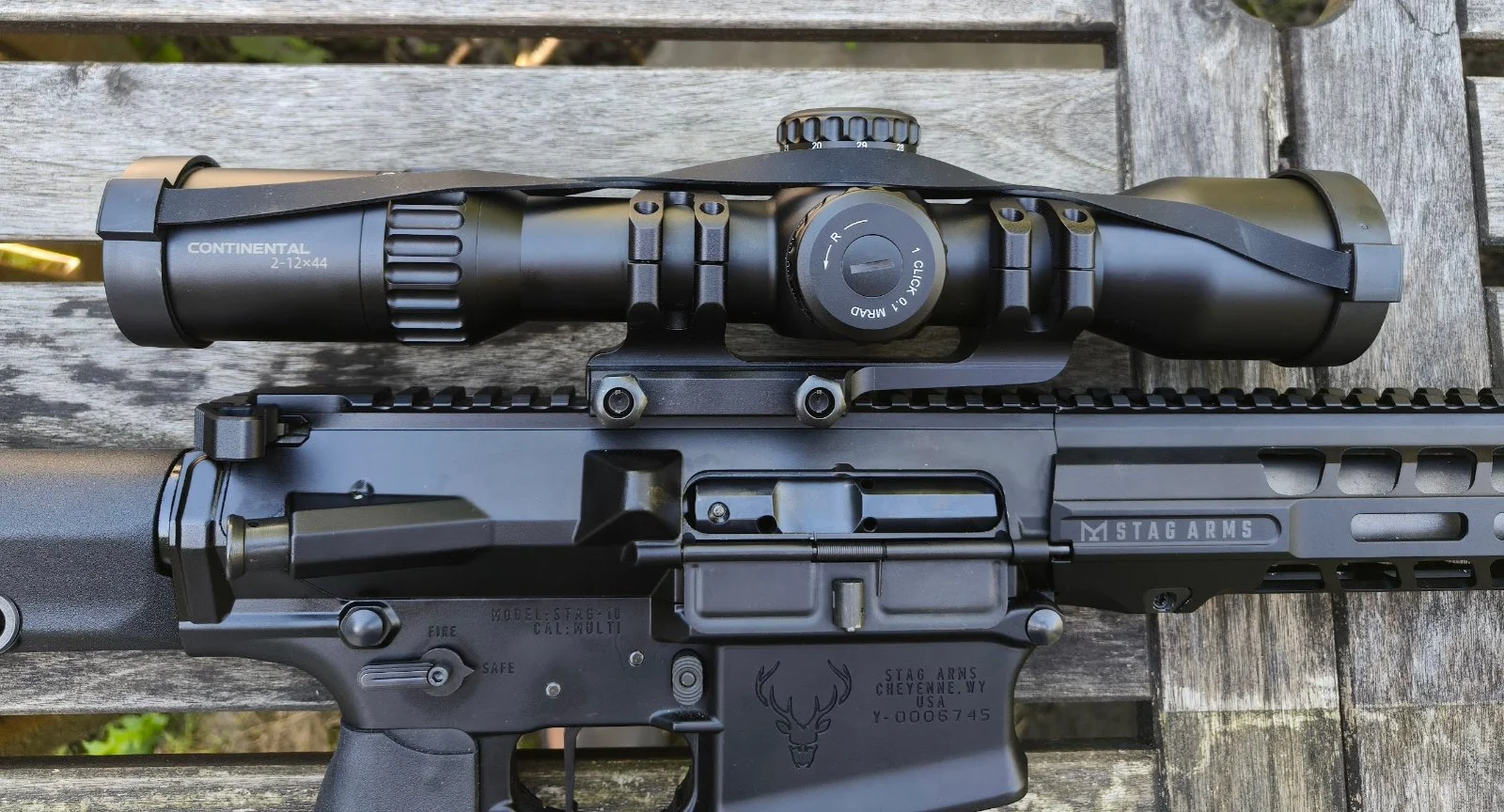 Luneta Continental X6 2-12x44 34mm FFP / Montaż Primary Arms GLx Cantilever 34 mm