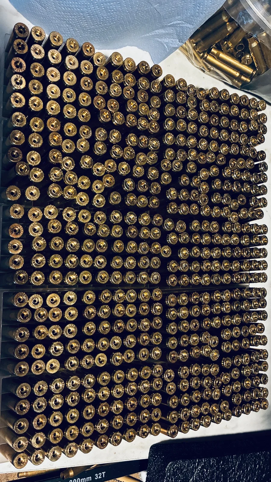 500 sztuk łusek .223 GGG