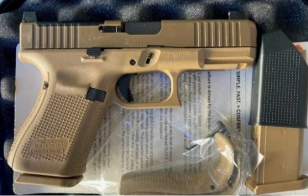 Glock 19 Gen5 MOS/FS Coyote ZUZ - Zoll