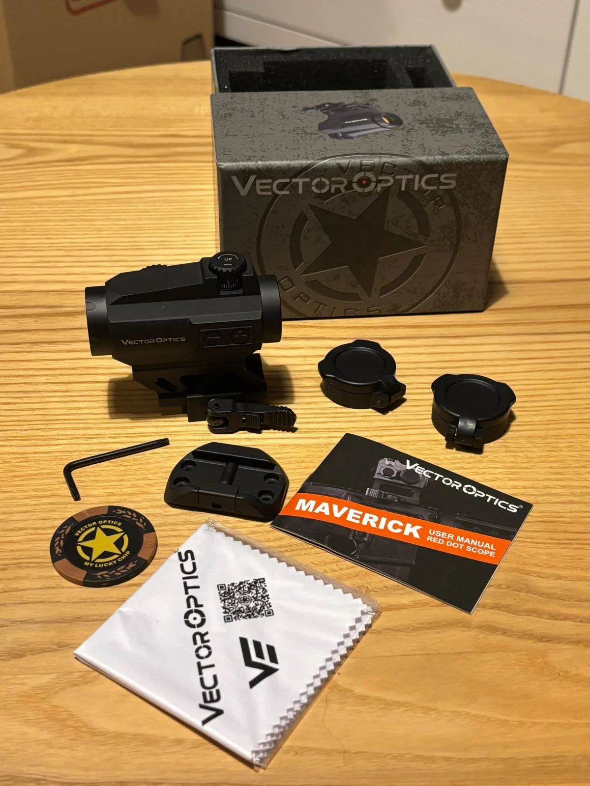 Celownik kolimatorowy Vector Optics Maverick-II Plus 1x22 DBR - RDS - SCRD-PD12