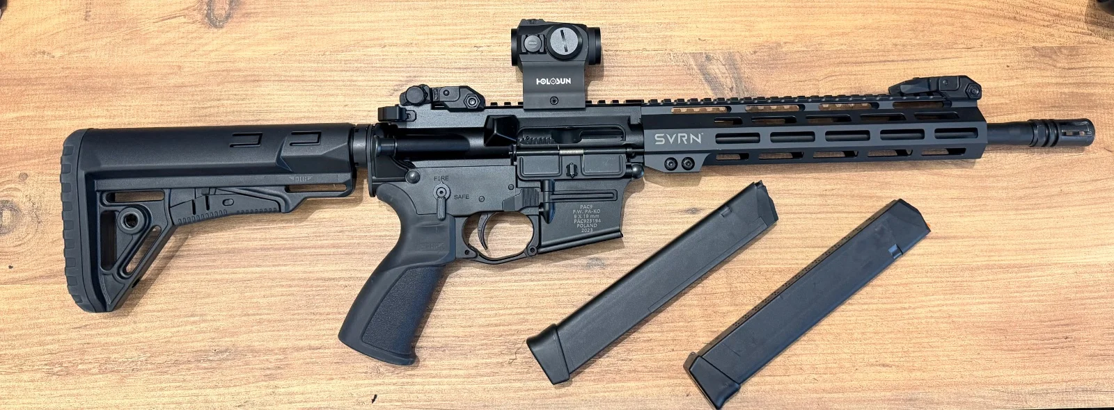 SVRN PAC 9 12,7 9x19 plus dodatki