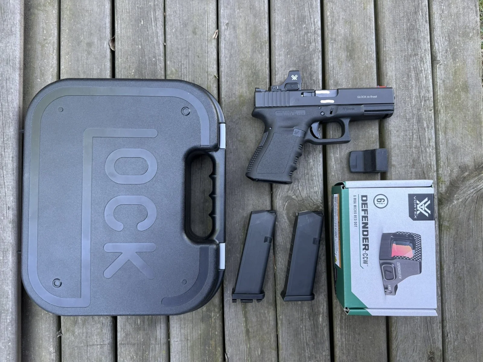 Glock 19 gen3 z koli Voretx Defender CCW 6 MOA Full Wypas!