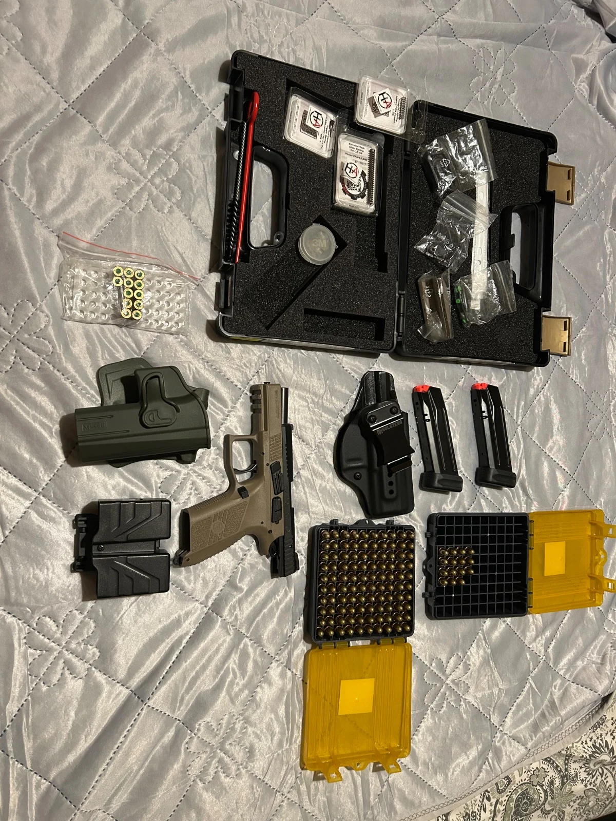 Cz P07 z dodatkami