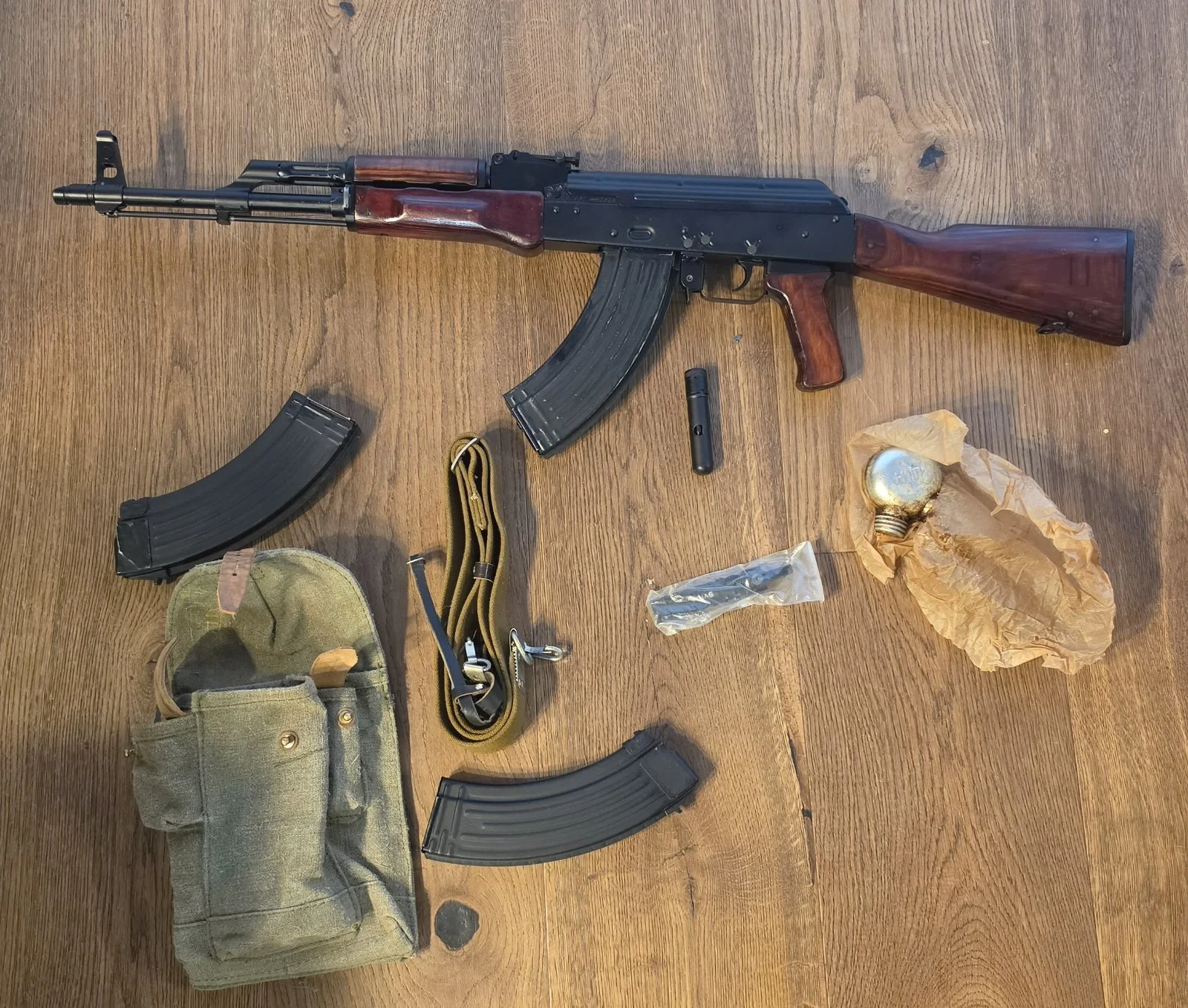 AKM AK 47 ZSRR 1962 Pełen zestaw