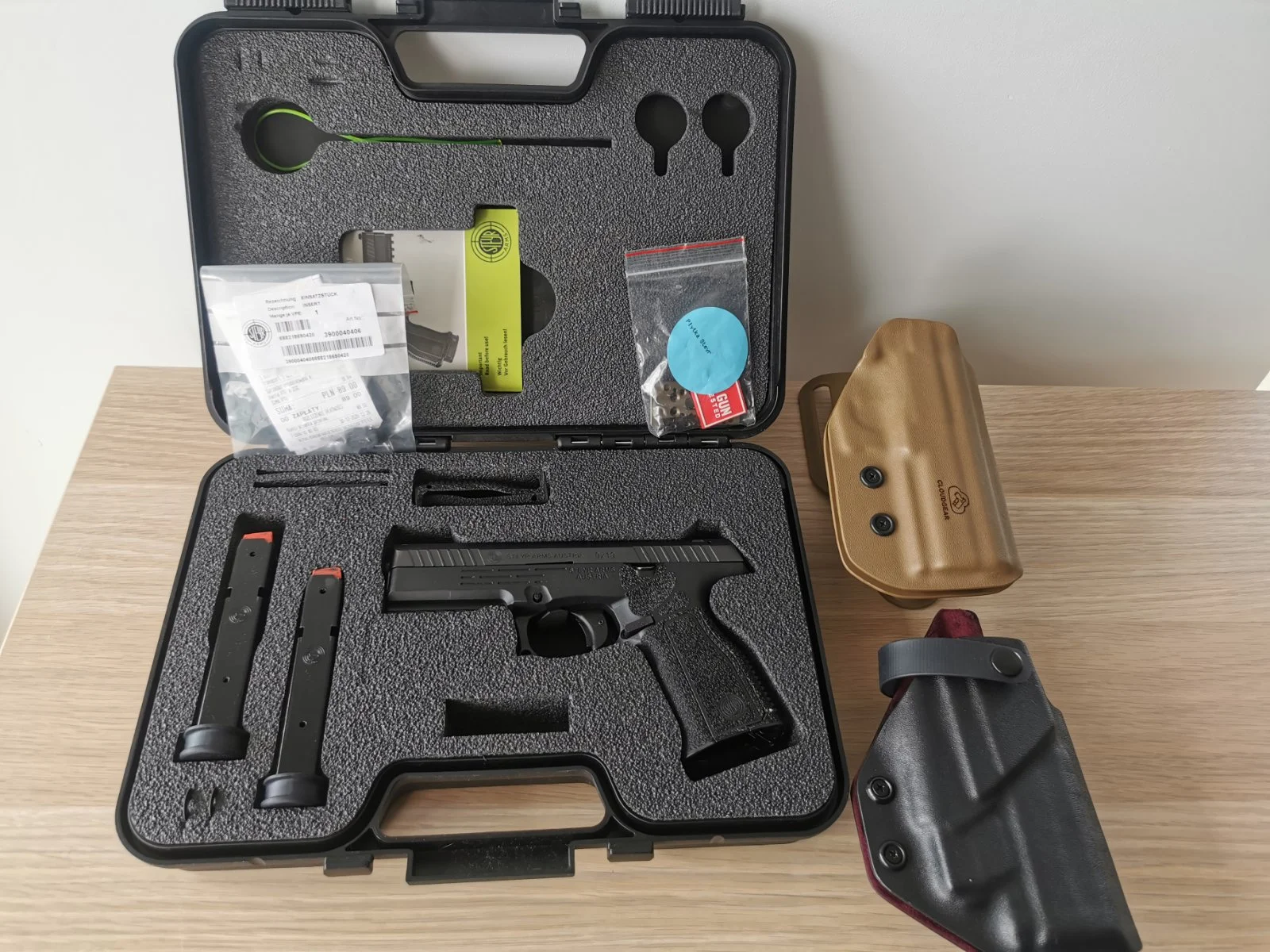 Steyr L9-A2 MF klasyczne przyrządy mechaniczne