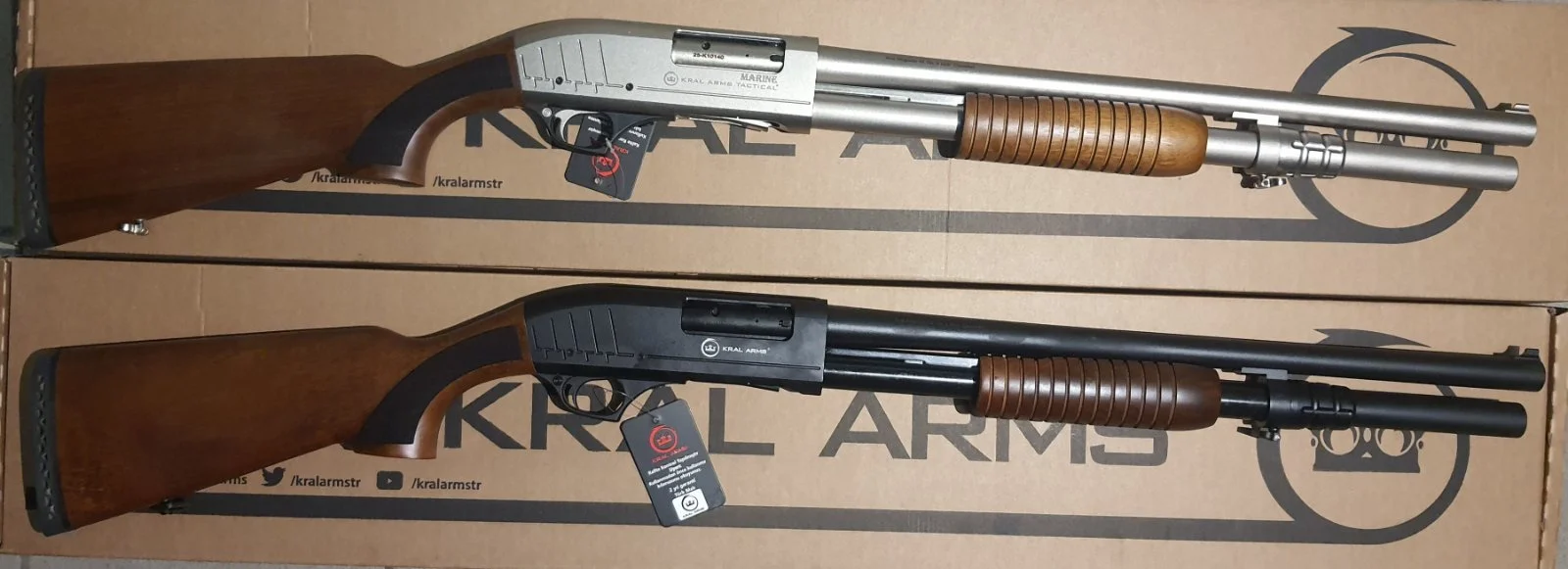 Kral Marine srebrna/czarna