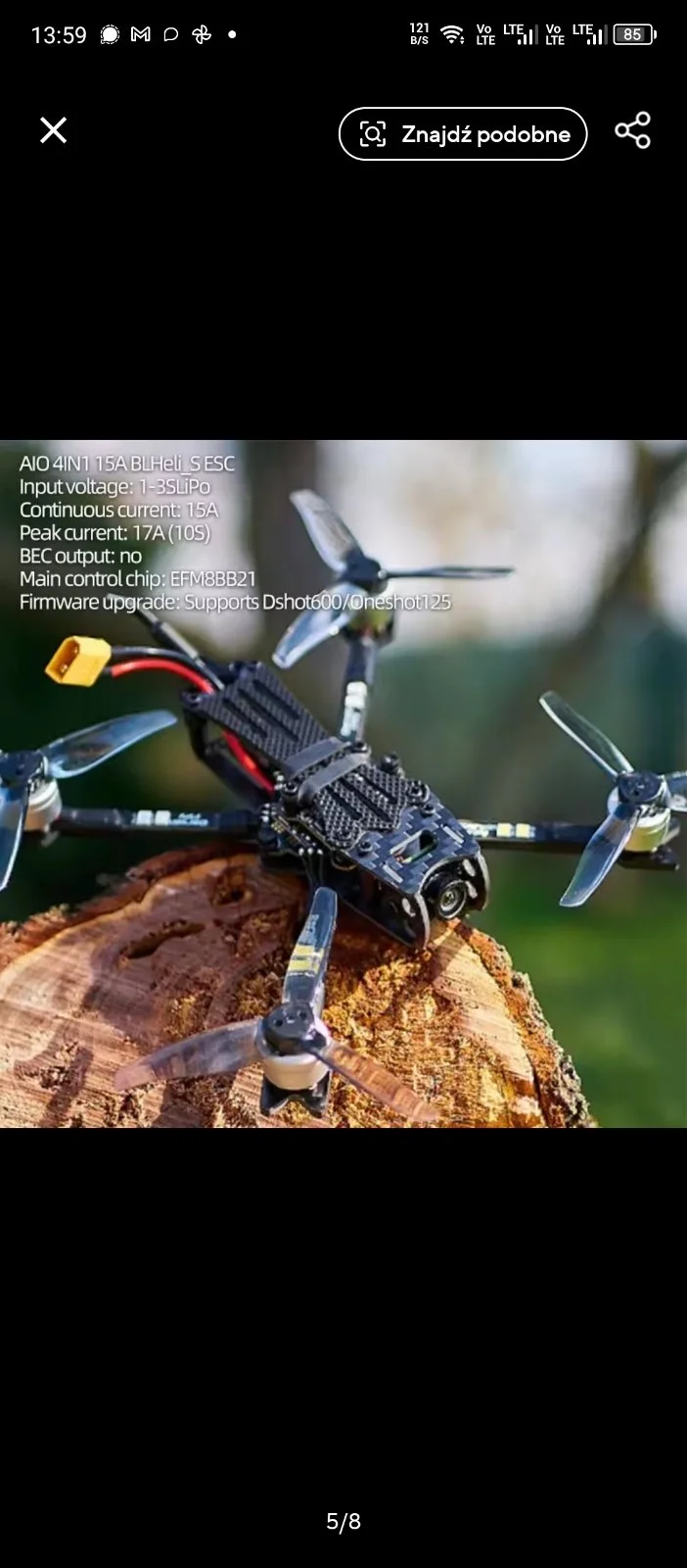 Dron darwin elrs radiomaster zorro