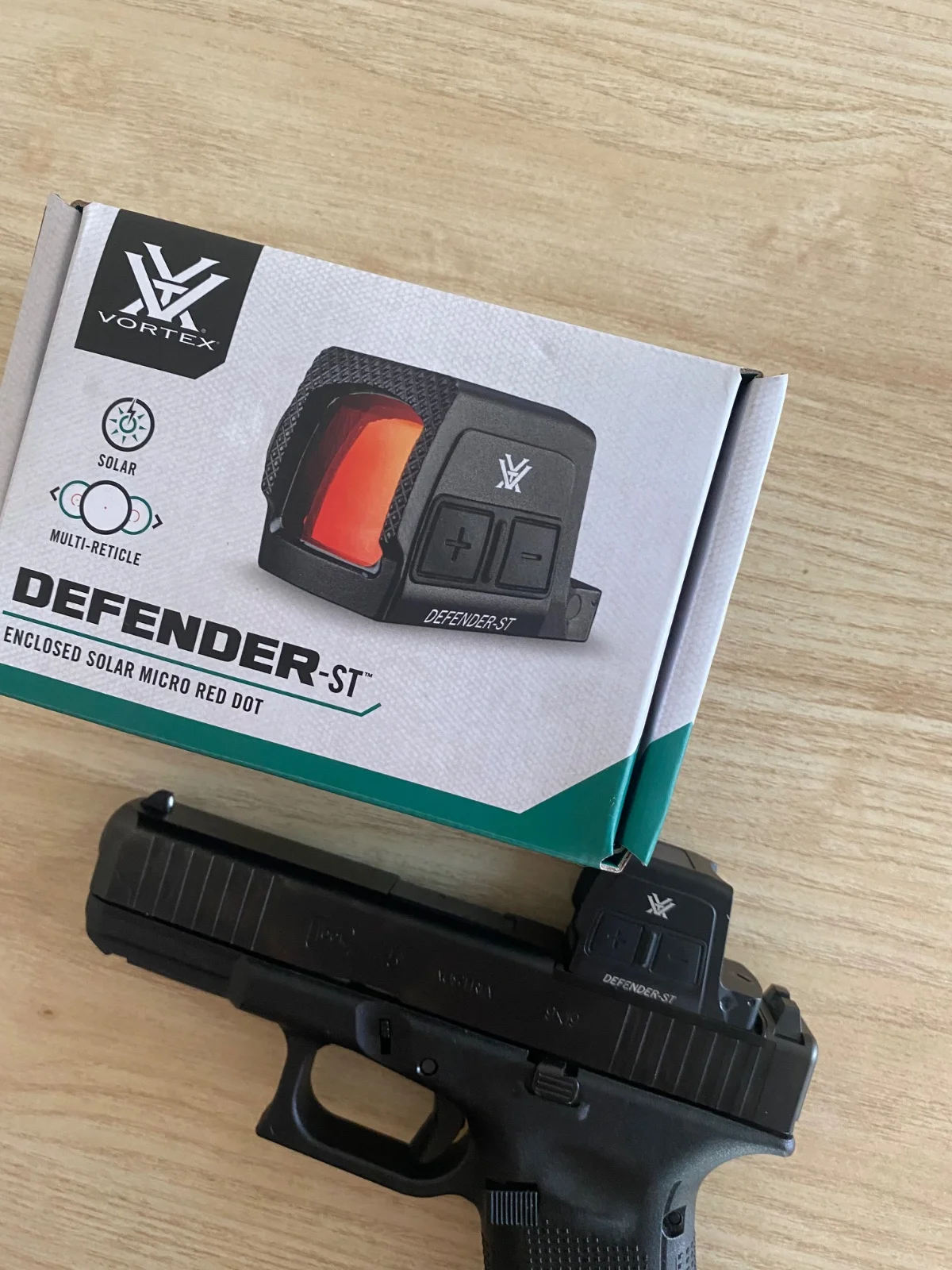 Kolimator Vortex Defender-ST Solar 3 MOA