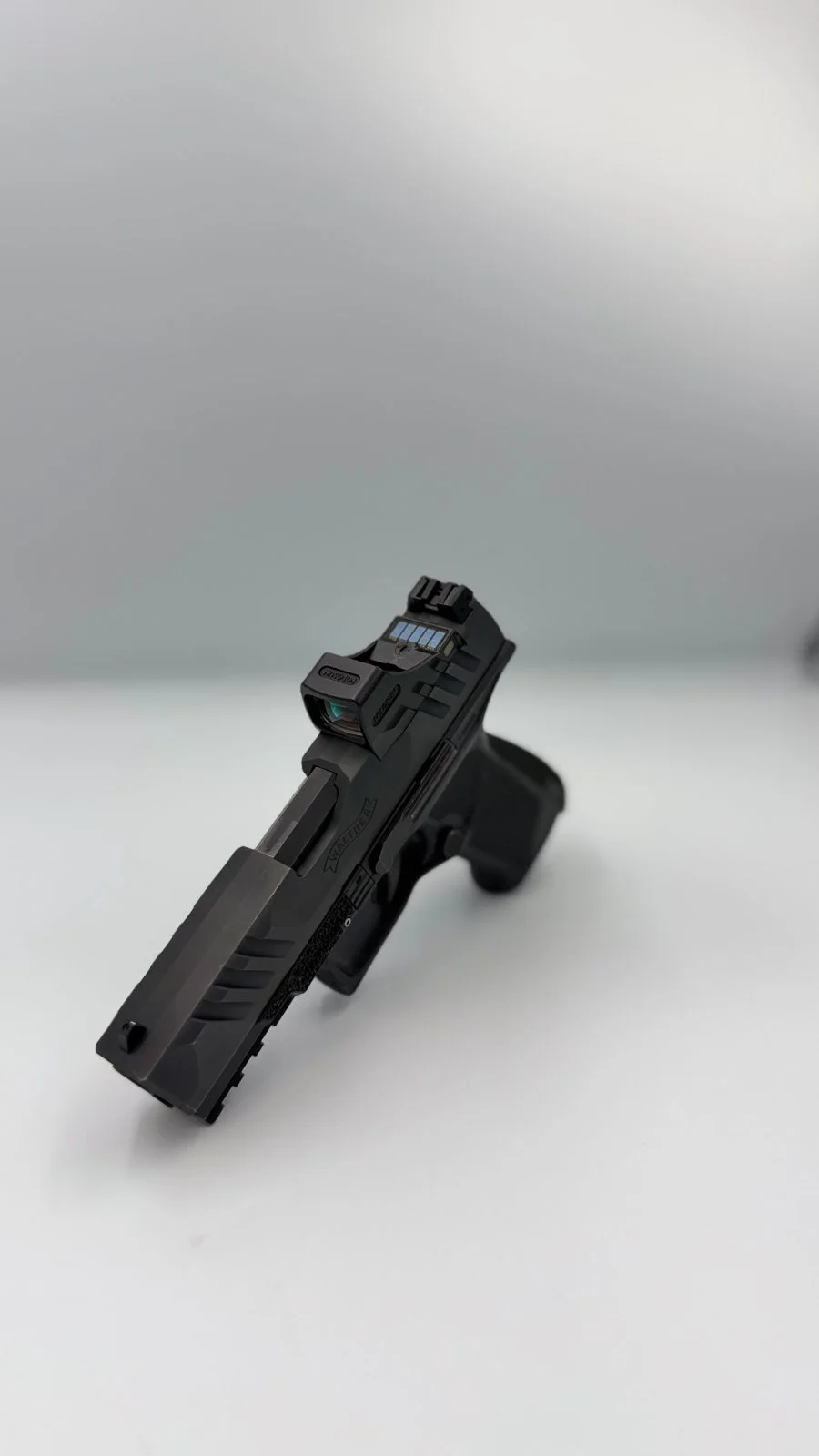 Walther PDP F-Series 4, Holosun SCS Green, kabury Safariland, Black Trident, okazja