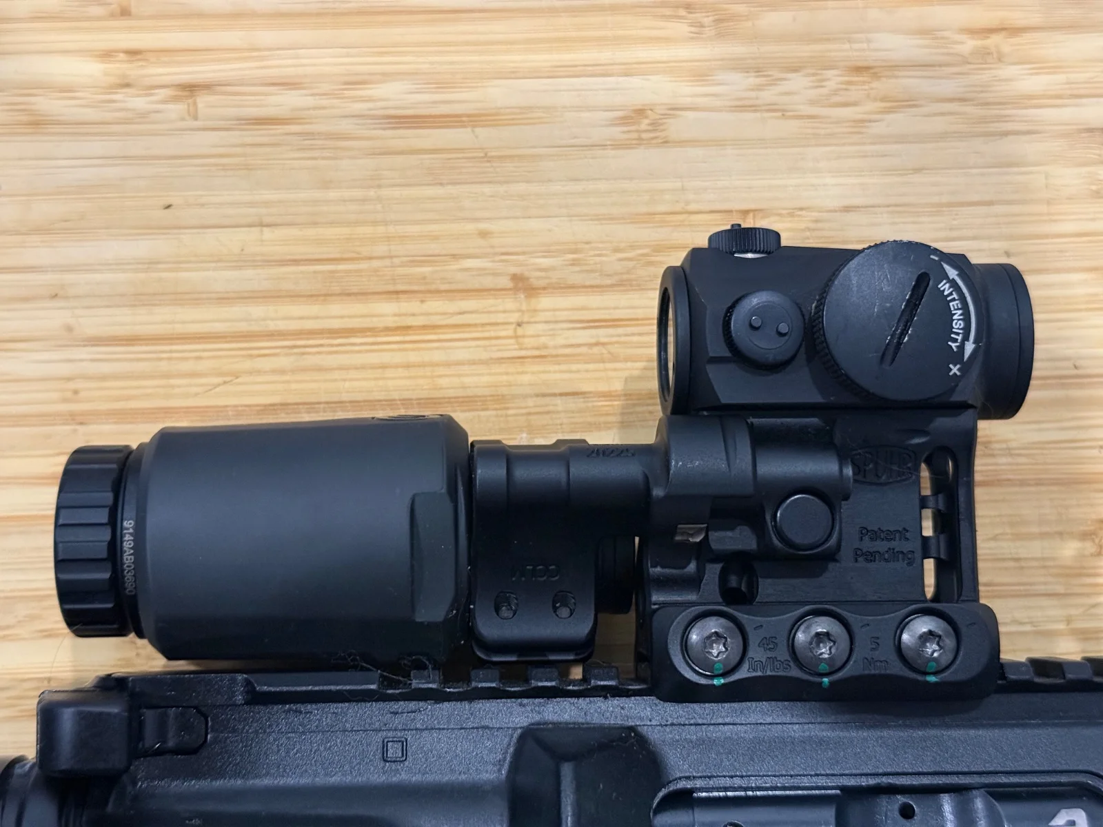 Aimpoint T1, Sphur RDF , Powiększalnik Aimpoint 3x