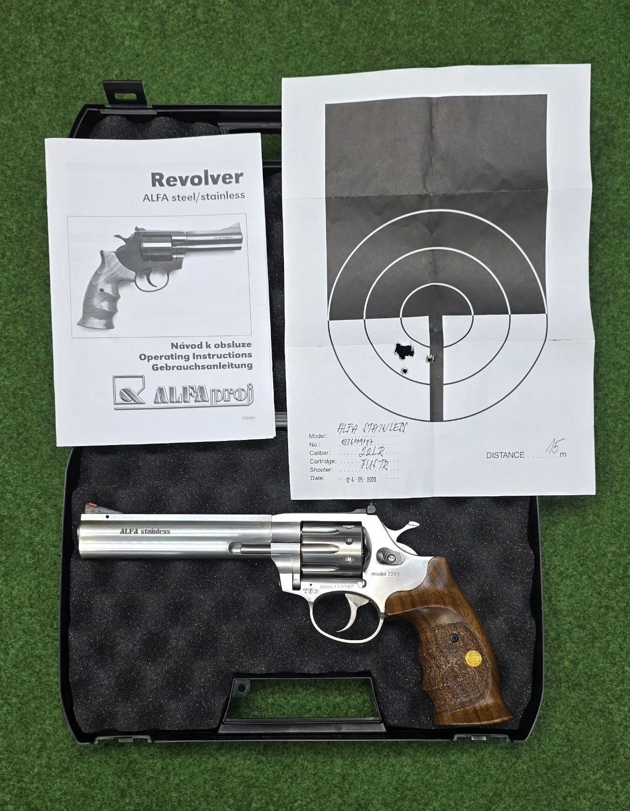 ALFA-PROJ MODEL 2261 STAINLESS .22 LR DOSTAWA W CENIE!