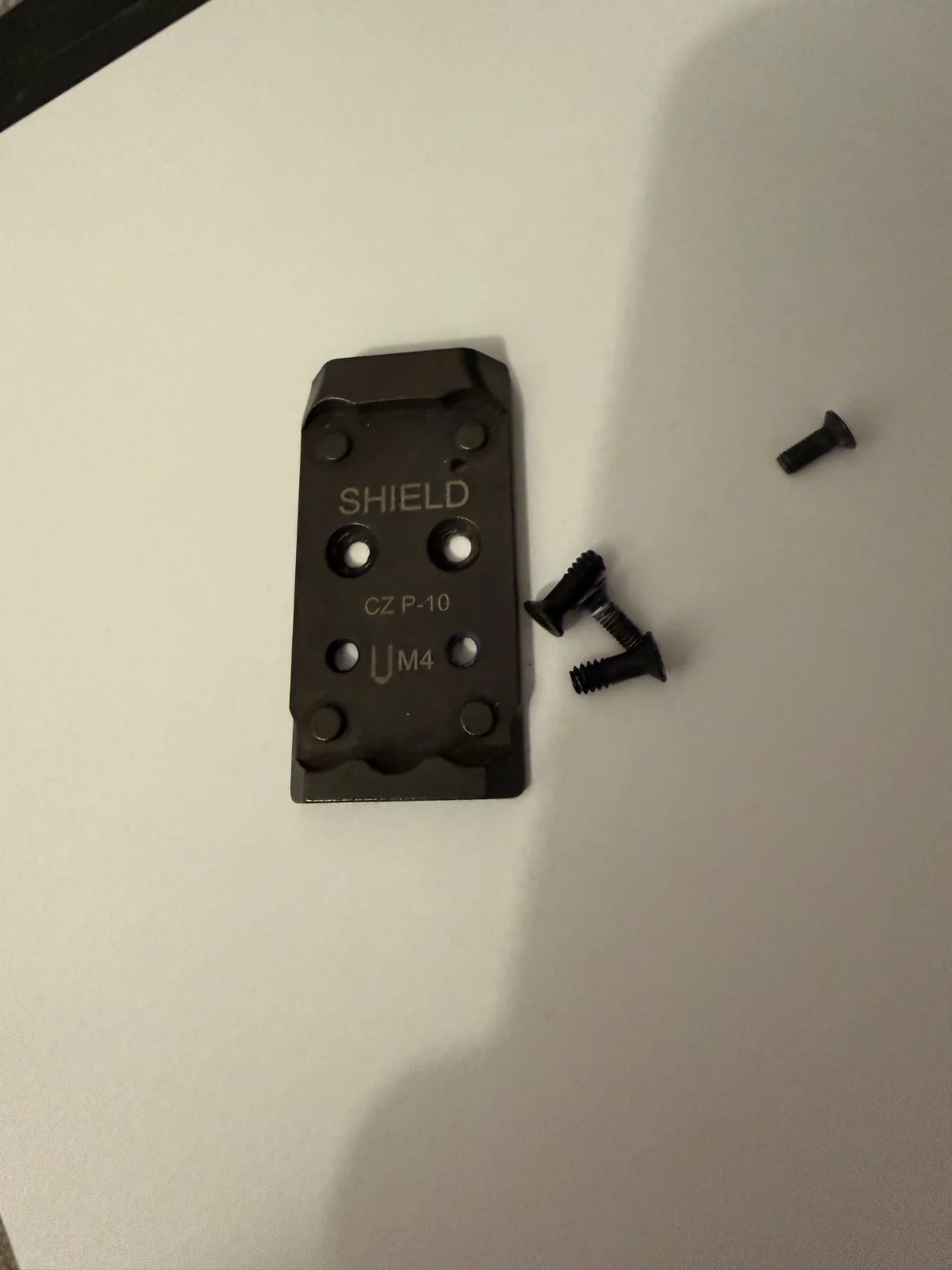 Płytki pod kolimator czp10c