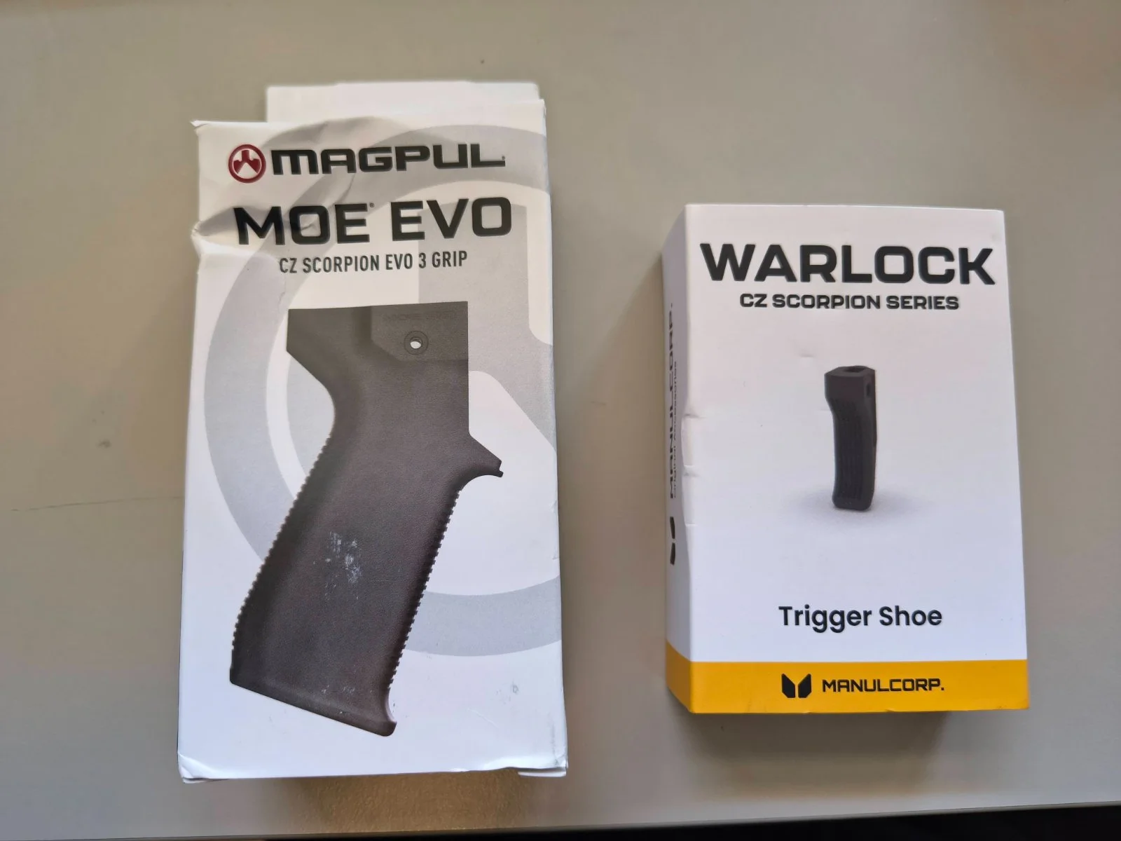 Magpul MOE-EVO CZ Scorpion Evo 3 i spust Warlock