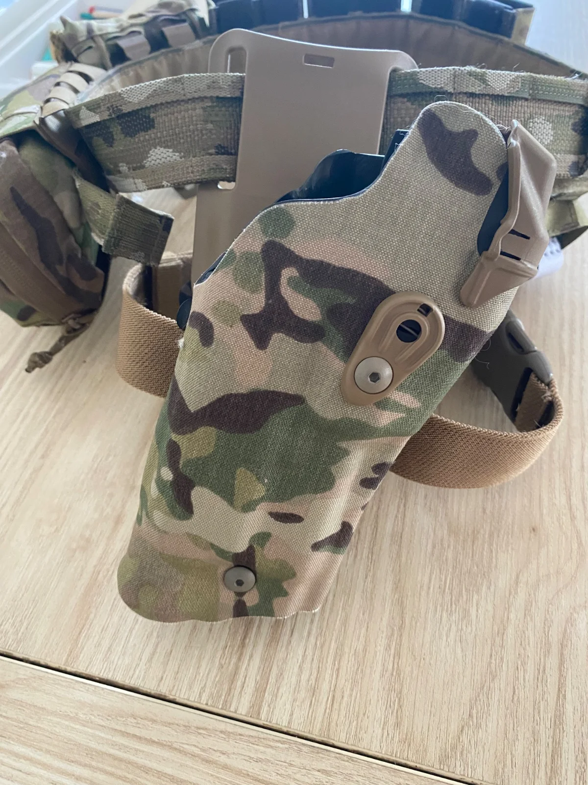 Zestaw Kabura Safariland Multicam