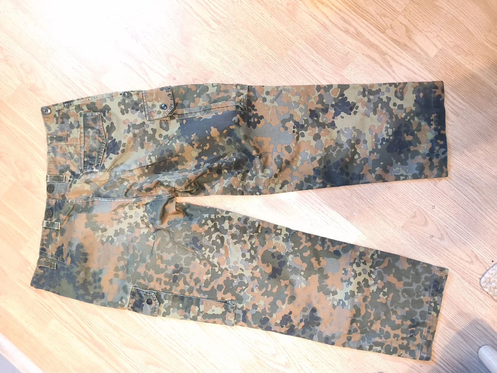 Spodnie bundeswehr flecktarn stan bardzo dobry używane