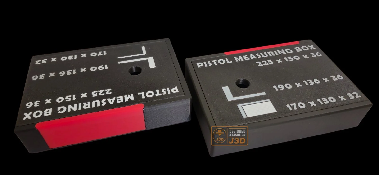 Pudełko pomiarowe PiRO / Pistol Measuring Box