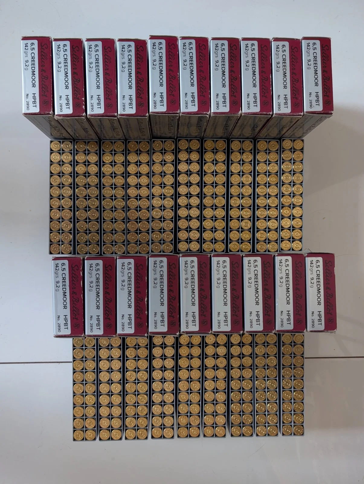 Łuska S&B, 6,5 Creedmoor, No 2890