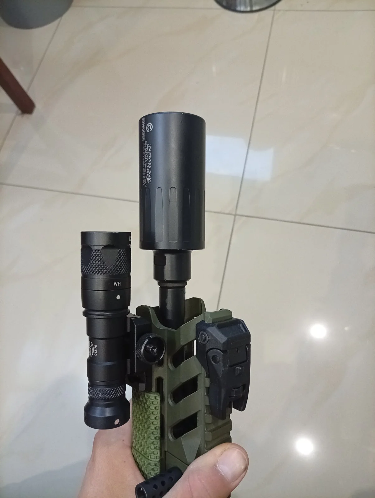 Tłumik gomander tactinox 9S