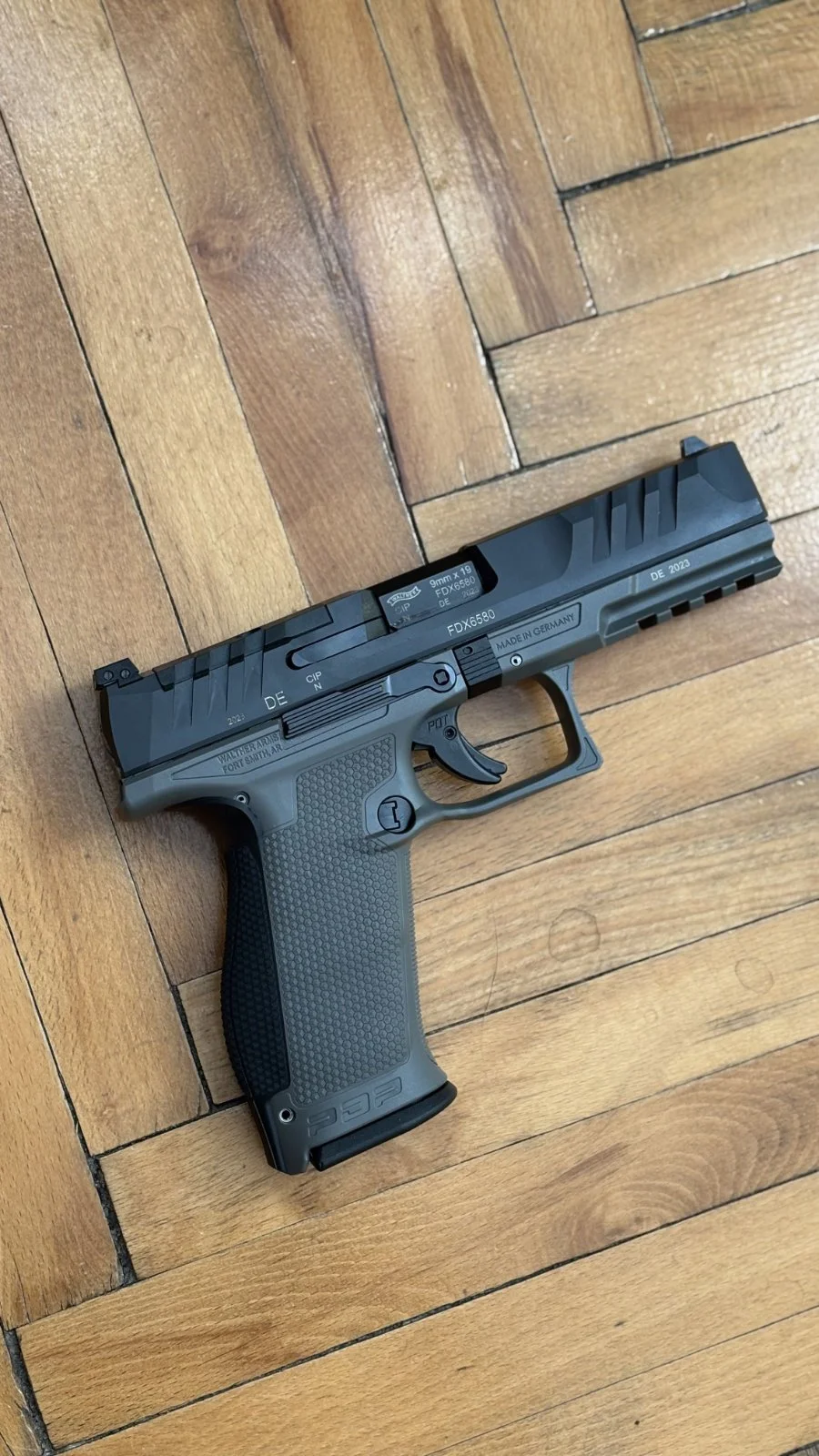 Pistolet Walther PDP Full Size 4,5" kal. 9x19 kolor Tungsten Grey