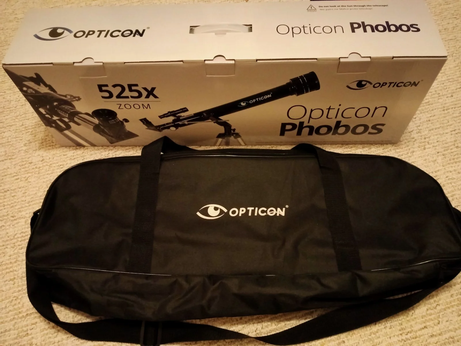 Teleskop astronomiczny OPTICON Phobos 60F700