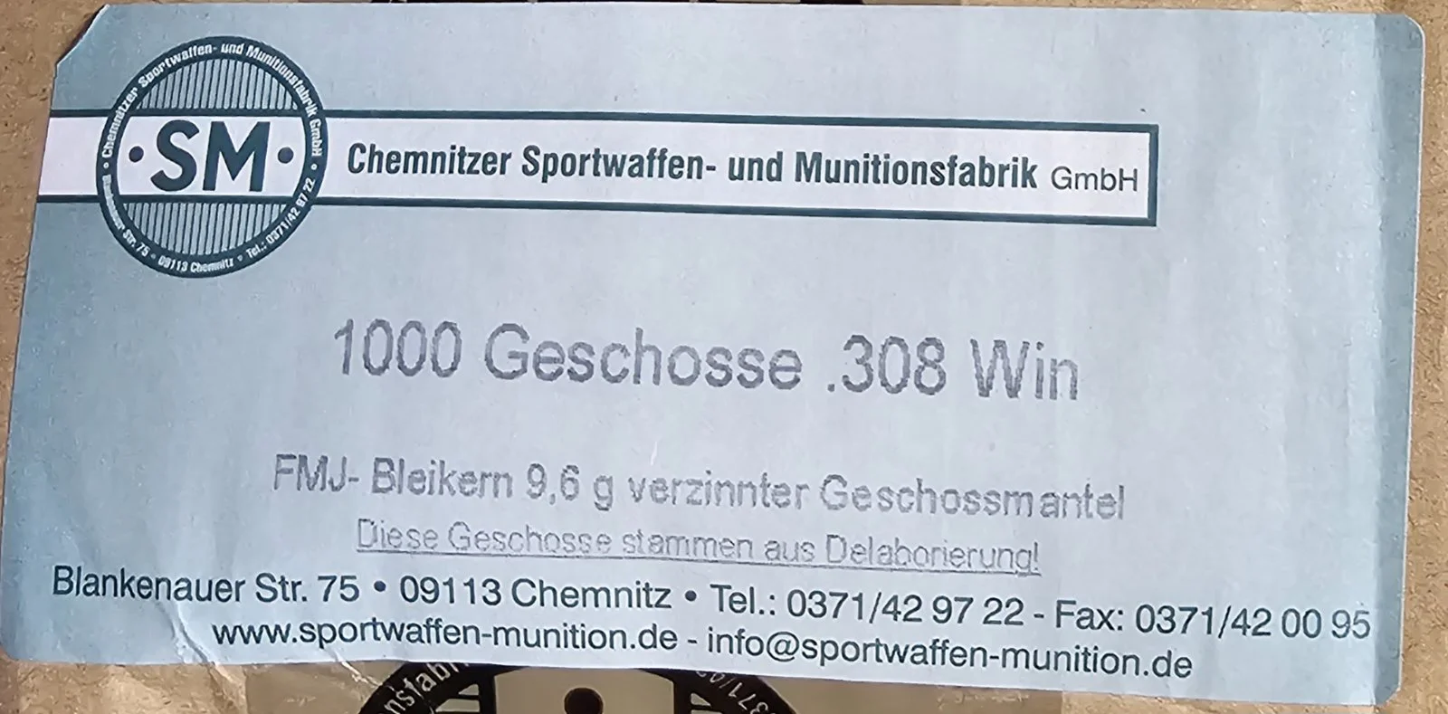 Pociski .30 / .308 147 Grain