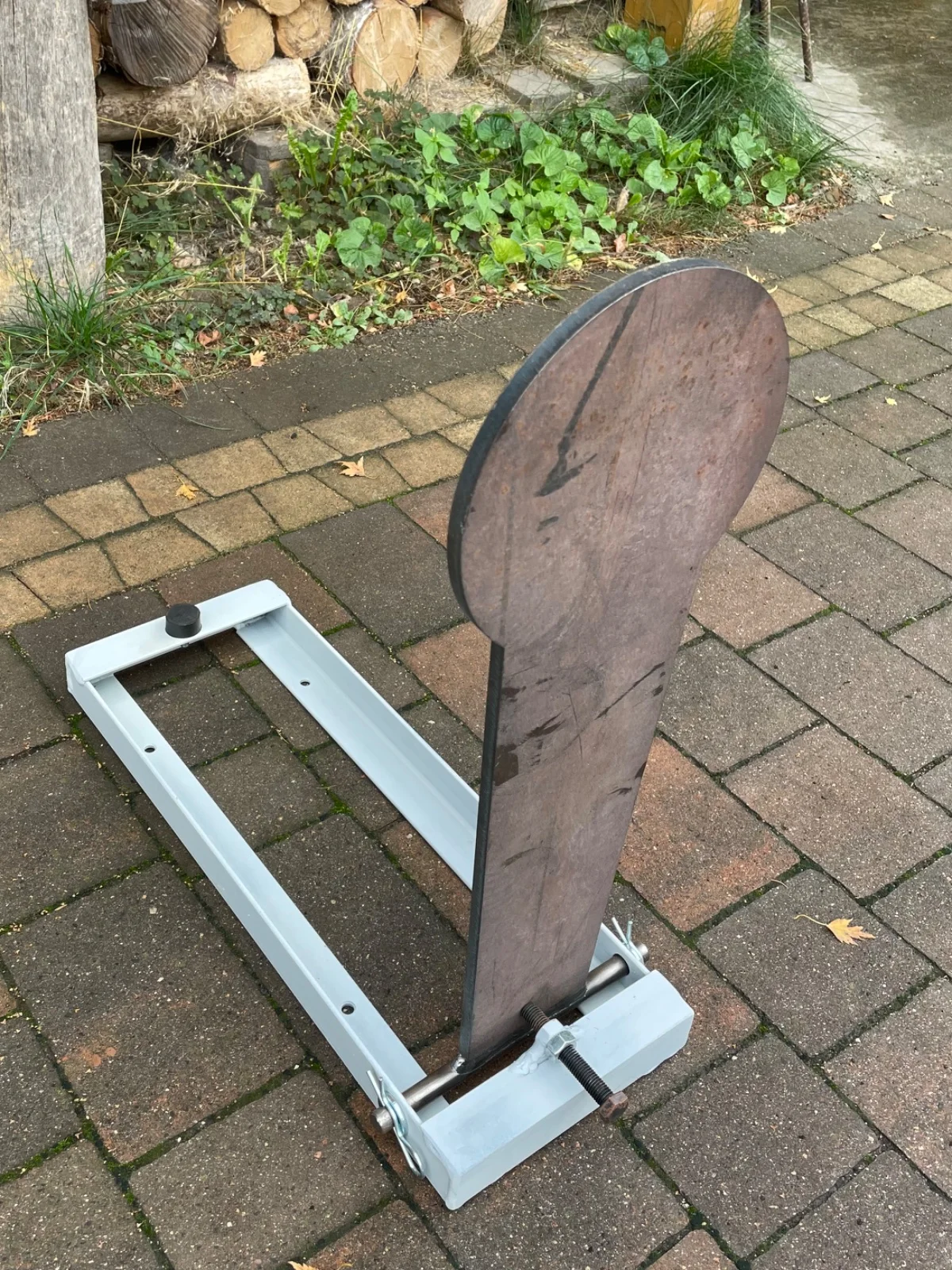 POPPER strzelbowy duży - Hardox 450 grub. 10mm