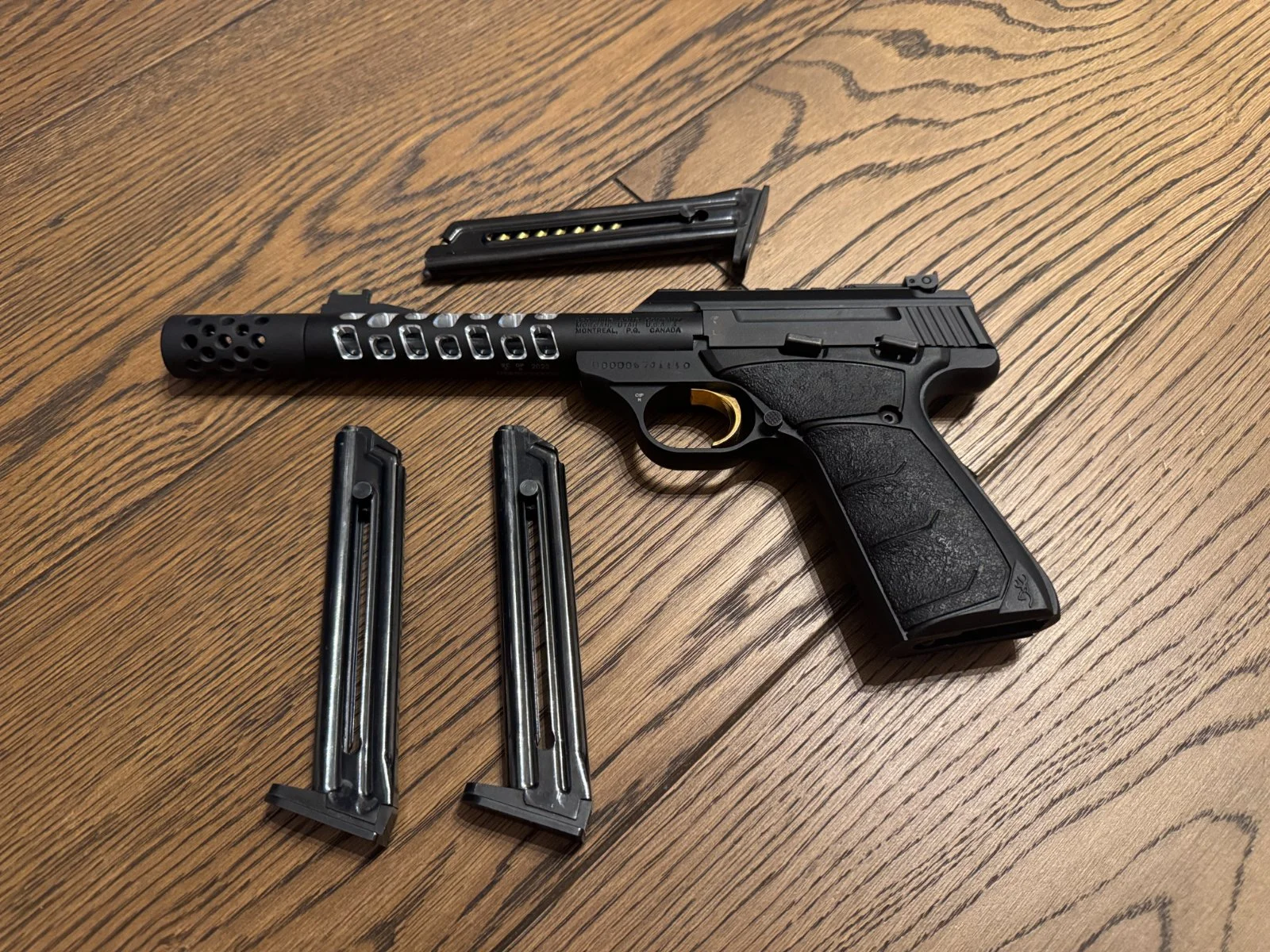 Pistolet Browning Buck Mark Plus Vision Black UFX THR - Wro