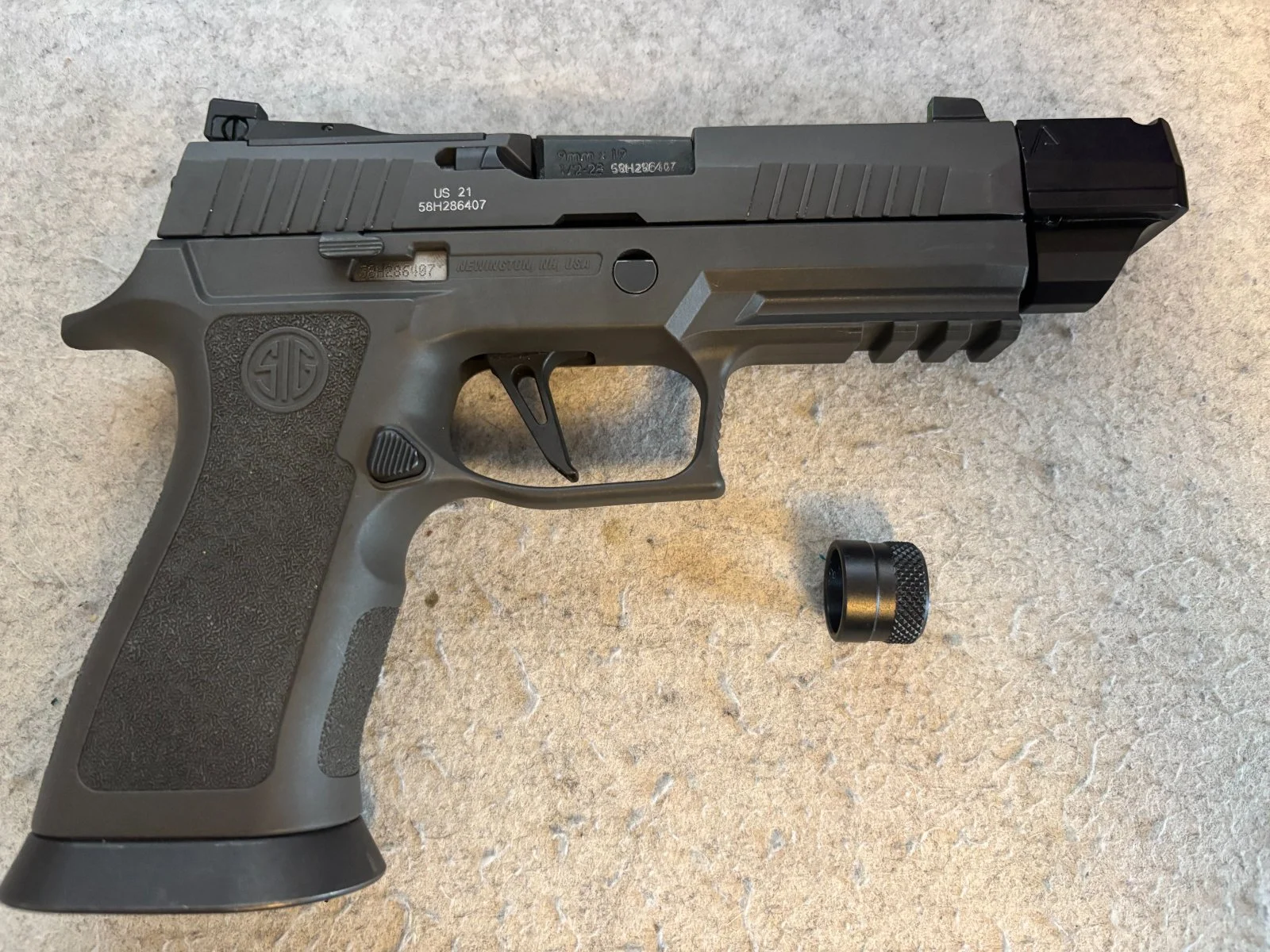Sig sauer p320 x-carry legion