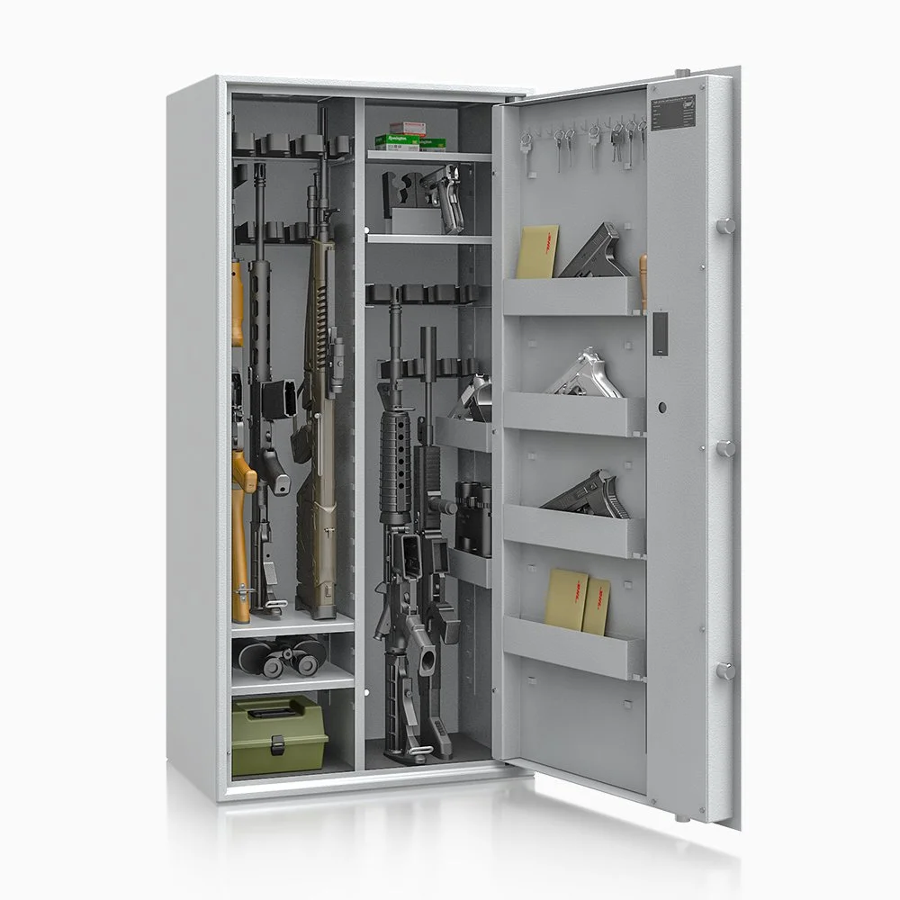 Szafa na broń długą Siegen MAX KOMBI 500081 EL w klasie S1