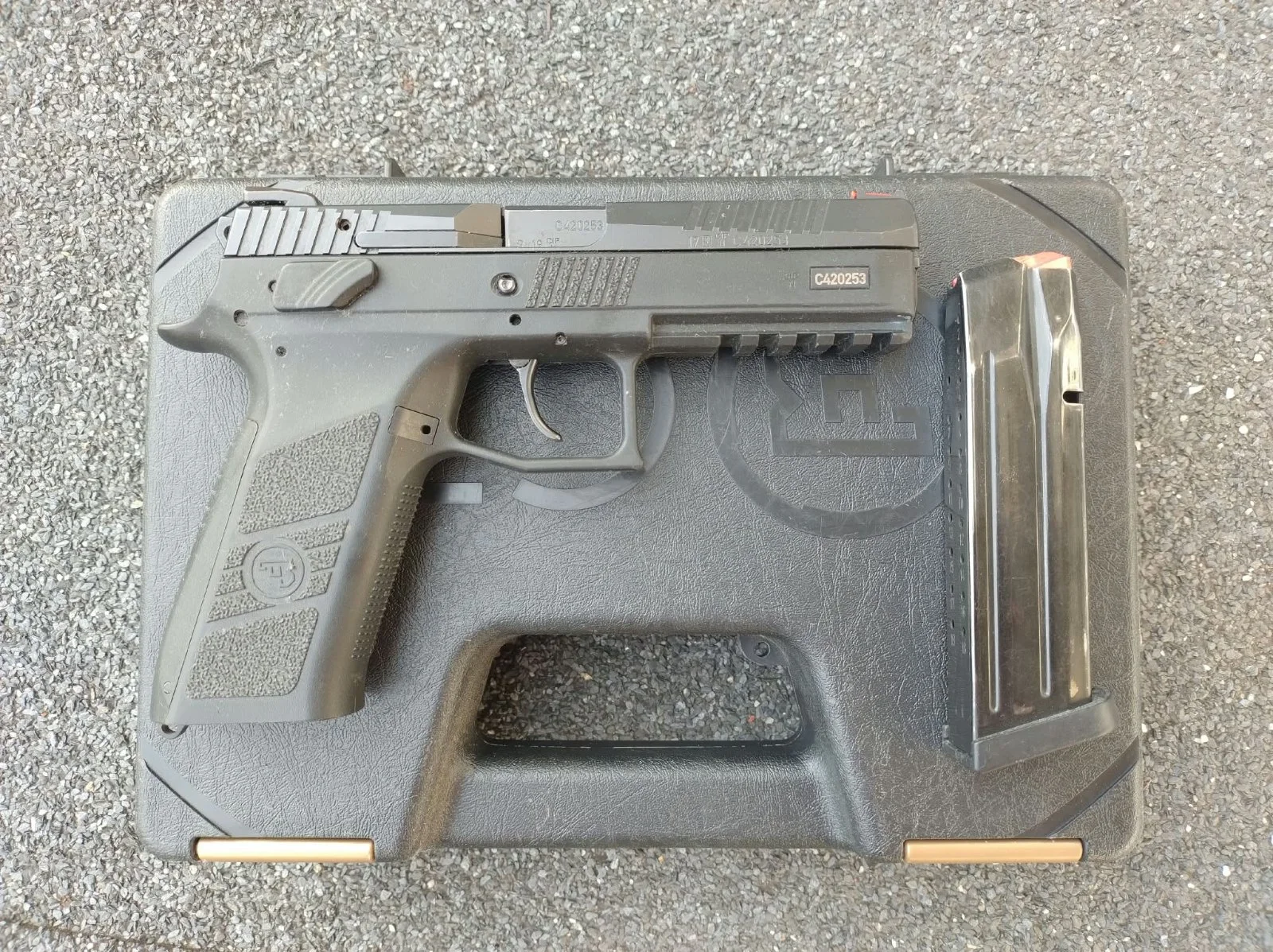 CZ P-09 9x19 wymienione sprężyny spustu