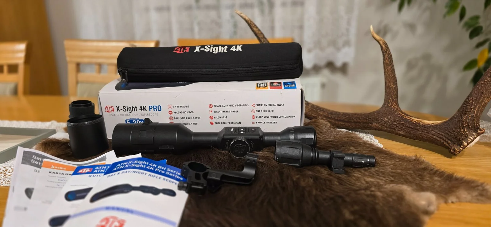 Luneta noktowizyjna ATN x-sign4Kpro 5-20x