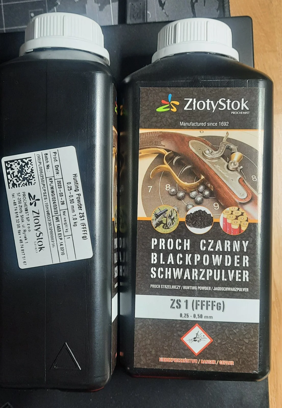Czarny proch Złoty Stok 1kg