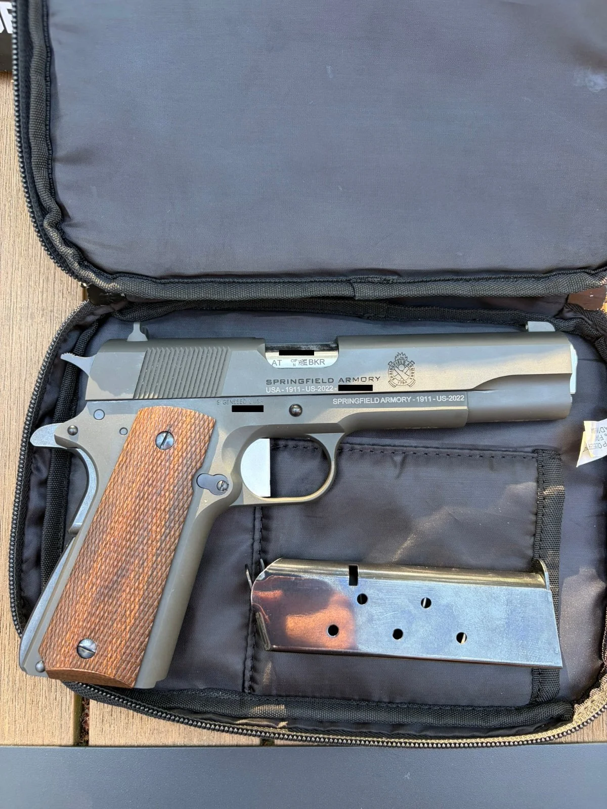 1911 Springfield mil-spec 45 acp