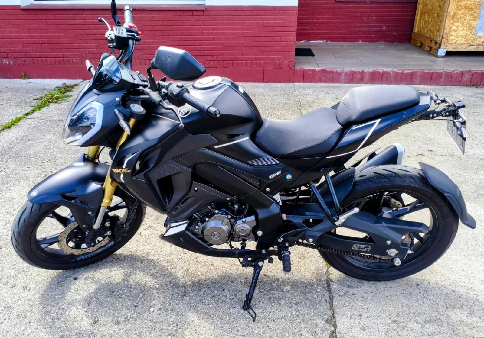 Motocykl Keeway RKF 125i kat.B 2023 rok, 7400km, 2. właściciel, ważny PT i OC