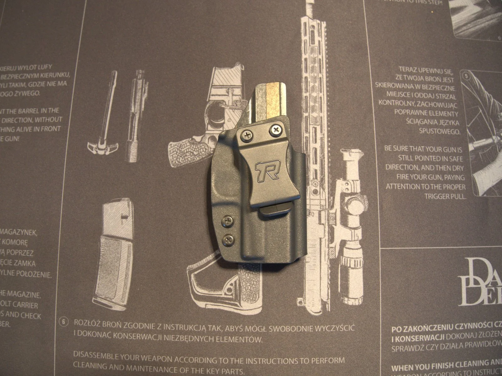 Kabura IWB Glock 43/43X Prawa Concealment Express