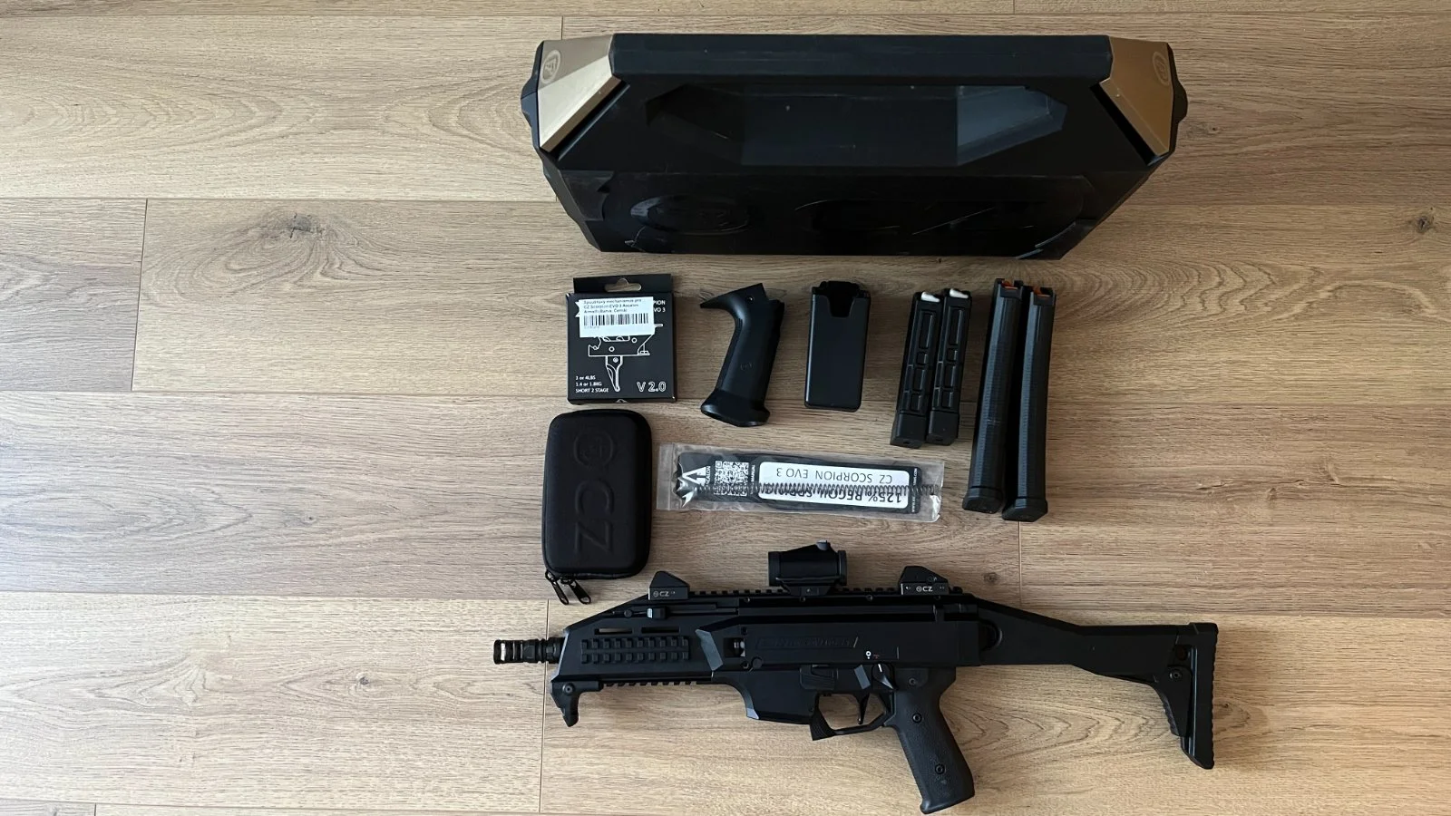 CZ Scorpion EVO 3 S1 PCC 9x19 - IPSC PCC