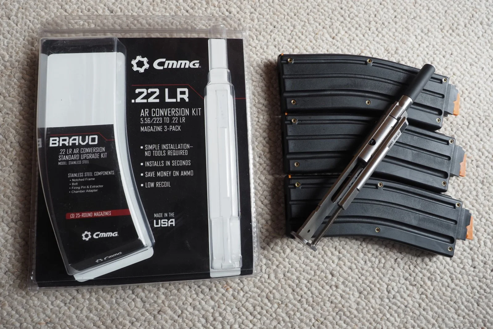 Konwersja CMMG Bravo AR15 22LR