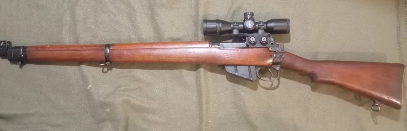 Karabin Enfield no4mkII plus szyna i optyka