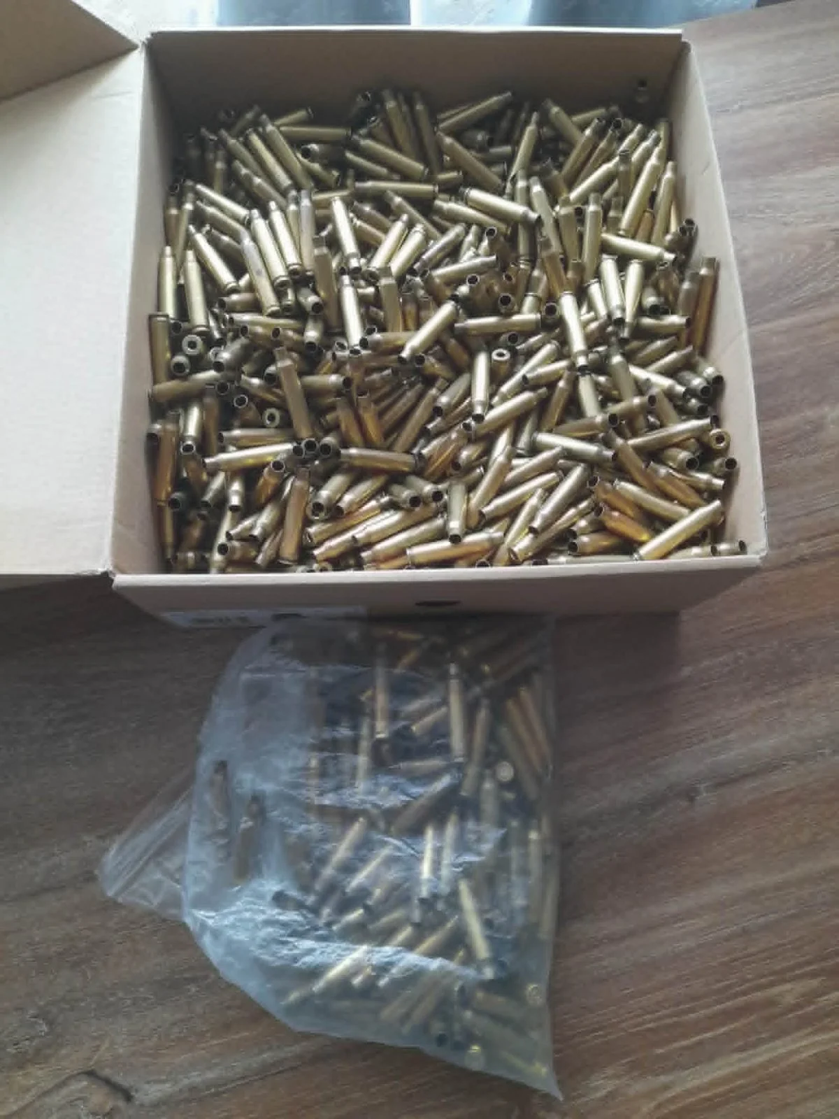 łuski .223 rem 1150szt.